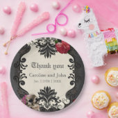 Prachtig gotisch design papieren bordje (Feest)