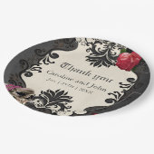 Prachtig gotisch design papieren bordje (Gekanteld)