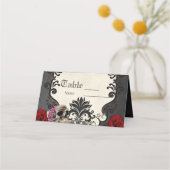 Prachtig gotisch design plaatskaartje (Voorkant)