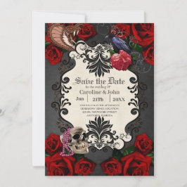 Prachtig gotisch design save the date