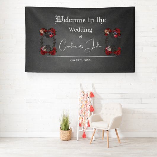 Prachtig gotisch design spandoek (Insitu)