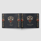 Prachtig gotisch hart gastenboek (Volledig)