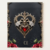 Prachtig gotisch hart planner (Achterkant)