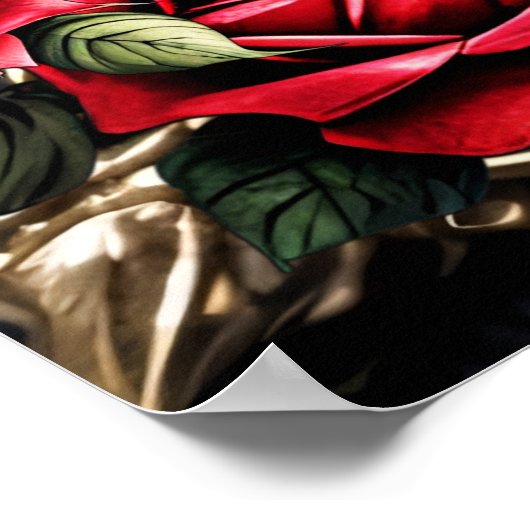 Prachtig gotisch hart poster (Hoek)