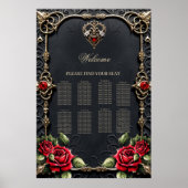 Prachtig gotisch hart poster (Voorkant)