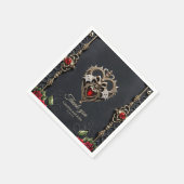 Prachtig gotisch hart servet (Hoek)