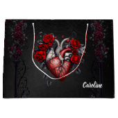 Prachtig gotisch Victoriaans hart Groot Cadeauzakje (Voorkant)