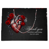 Prachtig gotisch Victoriaans hart Groot Cadeauzakje (Voorkant)