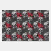 Prachtig gotische schedels en Design Inpakpapier Vel (Voorkant)