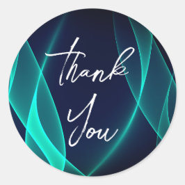 Prachtig goud dank u stickers