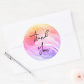 Prachtig goud dank u stickers (Envelop)