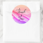 Prachtig goud dank u stickers (Tas)