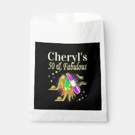 PRACHTIG GOUD GEPERSONALISEERD 50 JAAR OUD BEDANKZAKJE