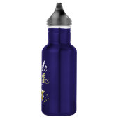 PRACHTIG GOUD IK HOU VAN GYMNASTIEK DESIGN WATERFLES  (Rechts)