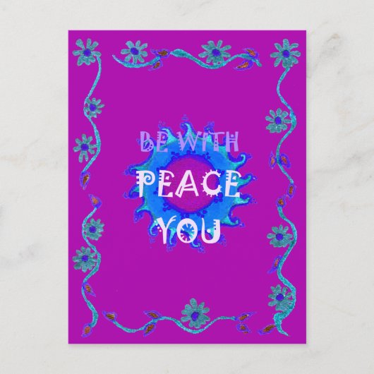 Prachtig goudgeel verbazingwekkend grafisch ontwer briefkaart (Voorkant)