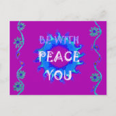 Prachtig goudgeel verbazingwekkend grafisch ontwer briefkaart (Voorkant)