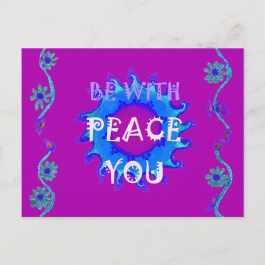 Prachtig goudgeel verbazingwekkend grafisch ontwer briefkaart (Voorkant)