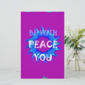 Prachtig goudgeel verbazingwekkend grafisch ontwer briefpapier (Staand voorkant)