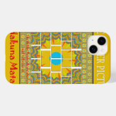 Prachtig goudgeel verbazingwekkend grafisch ontwer Case-Mate iPhone case (Achterkant (horizontaal))