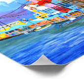 Prachtig Grieks Poster (Hoek)