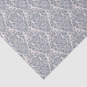 Prachtig grijs damast patroon tissuepapier (Detail)