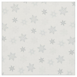 Prachtig grijs sneeuwvlokken patroon stof