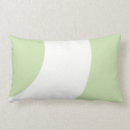 Prachtig groen en wit kussen