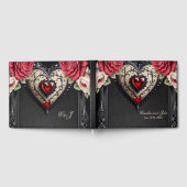 Prachtig gulle gotische hart. gastenboek (Volledig)