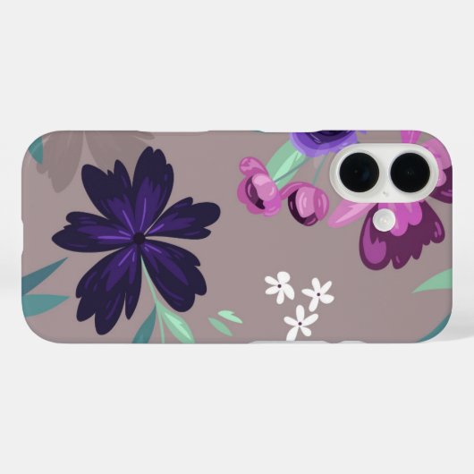 Prachtig handgeschilderd gebladerte Case-Mate iPhone case (Achterkant (horizontaal))