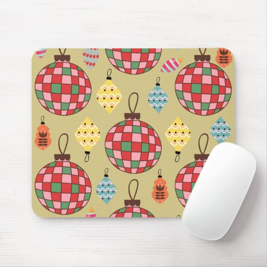 Prachtig handgetekende ornament Waterverf  Muismat (Met muis)