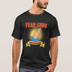 Prachtig Hands Prayer Church God Faith Hope Grace T-shirt