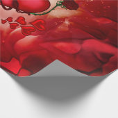 Prachtig hart cadeaupapier (Hoek)