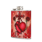 Prachtig hart heupfles (Links)