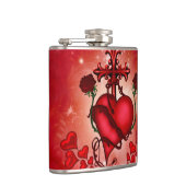 Prachtig hart heupfles (Rechts)