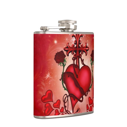 Prachtig hart heupfles (Rechts)