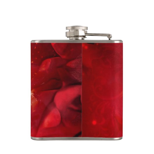 Prachtig hart heupfles (Achterkant)