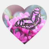 prachtig hart sticker (Voorkant)