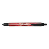 Prachtig hart zwarte inkt pen (Achterkant)