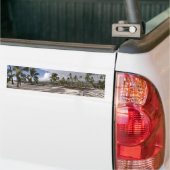 Prachtig Hawaii Beach Puhonua o Honaunau Panorama Bumpersticker (Op Truck)