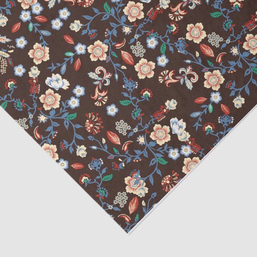 Prachtig helder bloemenweefselpapier tissuepapier (Detail)