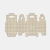 Prachtig Hete Luchtballon Neutraal Baby shower Bedankdoosjes (Uitgevouwen)