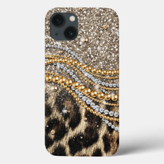 Prachtig Hoesje van de Leopard Faux Dierendruk