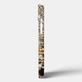 Prachtig Hoesje van de Leopard Faux Dierendruk (Achterkant / Links)