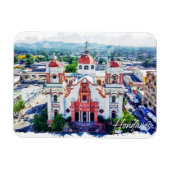 Prachtig Honduras Panorama Uitzicht Magneet (Horizontaal)