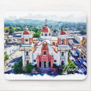 Prachtig Honduras Panorama Uitzicht Muismat