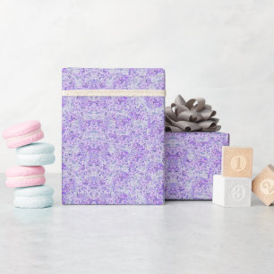Prachtig hortensia patroon in lavendel, bloem cadeaupapier