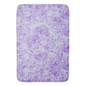 Prachtig hortensia patroon in lavendel, bloemen badmat (Voorkant Verticaal)