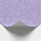 Prachtig hortensia patroon in lavendel, bloemen cadeaupapier (Hoek)