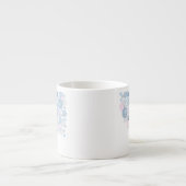 Prachtig, hout, natuur espresso kop (Voorkant)