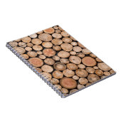 Prachtig hout notitieboek (Rechterzijde)